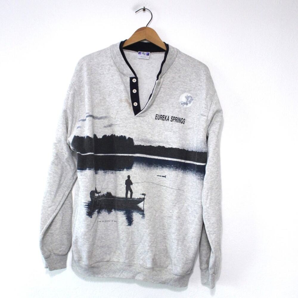 Vintage Eureka Springs Arkansas Sweatshirt Large
